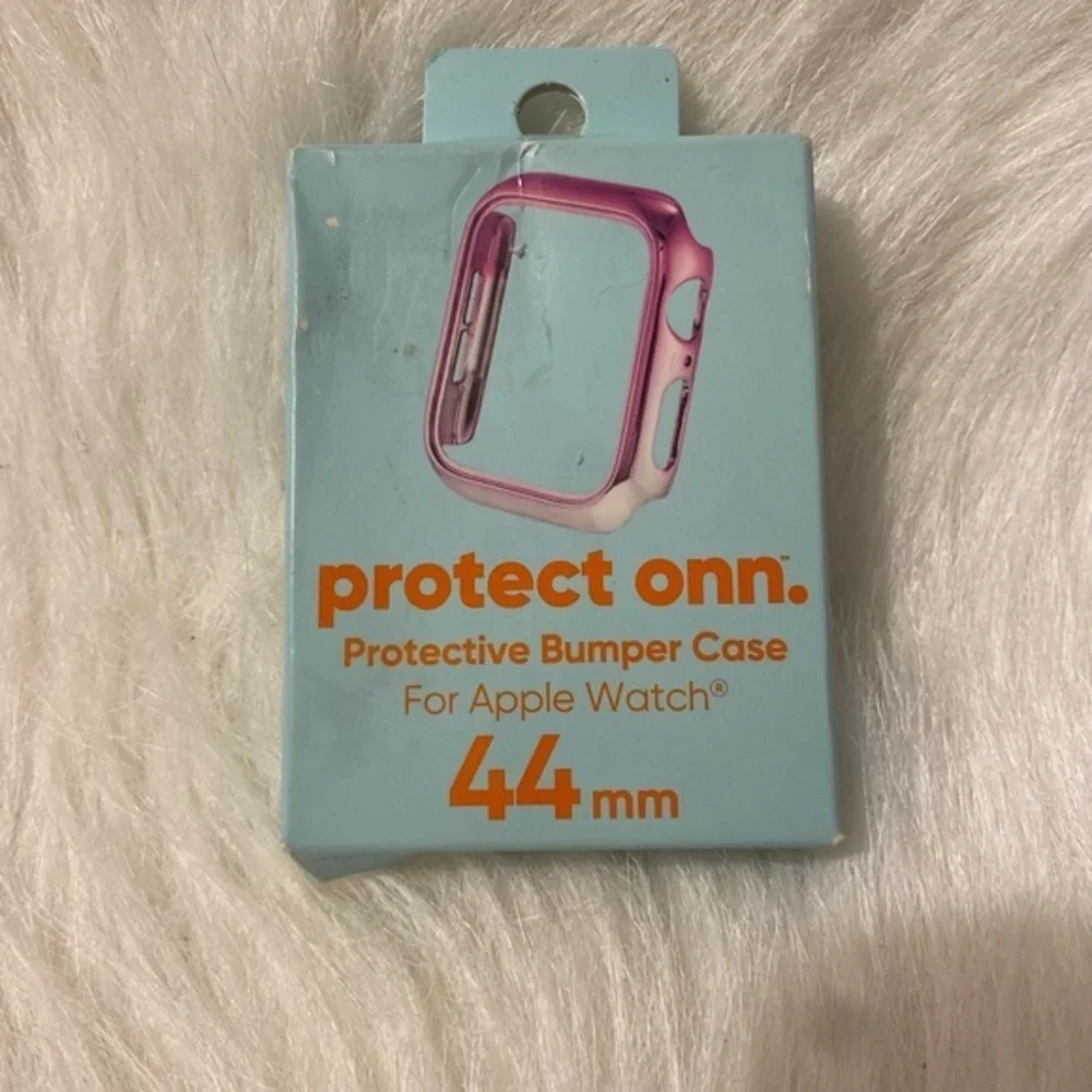 Protect Onn. Apple Watch 44mm Protective Bumper‎ Case Pink Ombre